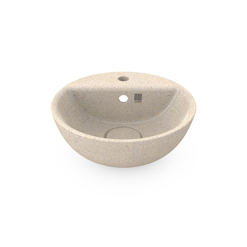Soft40 15.75'' L Bathroom Sink, Polar