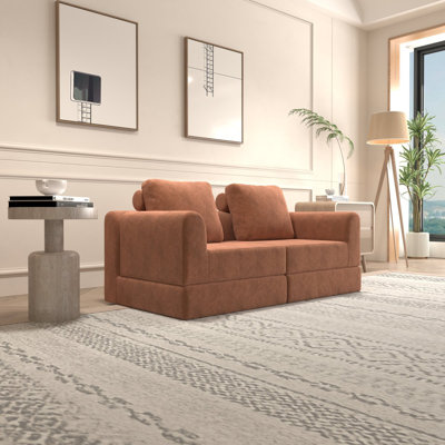 Canapé-lit pliant convertible, fauteuil-lit multifonctionnel avec mousse à mémoire de forme et support dorsal - futon portable pour le salon, la chambre à coucher ou les petits espaces.
