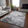 Premium Machine Washable Cerrito AMF504 Gray Rug