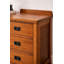 Table de chevet 3 tiroirs Abbot