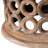Stella Farmhouse Solid Wood Handmade Round Drum Coffee Table