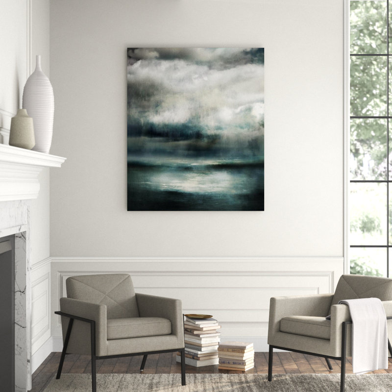 Coastal Blues Print by Austin Beiv, 56" H x 47" W, Outdoor