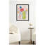 «Live Boldly Flower Vases» par Vicky Yorke, reproduction d'art sur toile encadrée