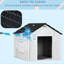 Niche pour chien - Eau, pour petits et moyens chiens, ventilation incluse Intérieur du chiot Airy, installation facile