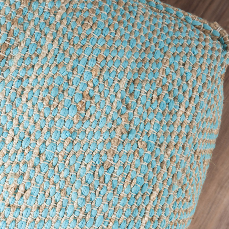 Coussin en tissu, turquoise