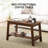 31.5 Inch Coffee Table with 2-Tier Storage, Modern Industrial Rectangular Living Room Table, Compact MDF & Particle Board Build, Durable & Easy Assembly, Ideal for Apartments & Offices