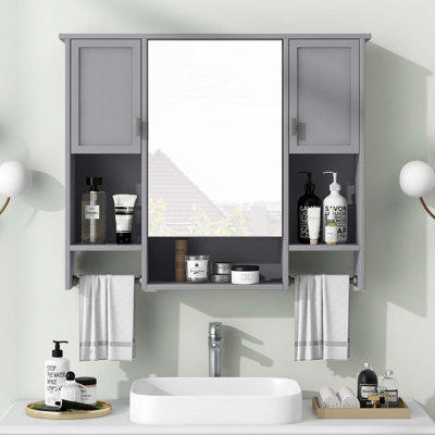 Bathroom Wall Cabinet With Mirror