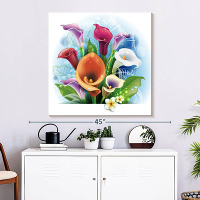 Harnek Colorful Calla Lily Bouquet