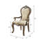Ensemble de 2 chaises avec accoudoirs Latisha