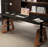 Rectangular Electric Adjustable Standing Desk-922777386