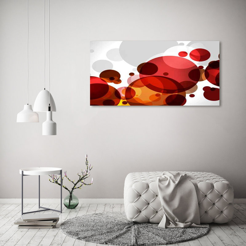 Wheel Abstraction - Wrapped Canvas Print