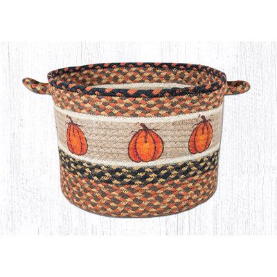 Panier en jute 13 po x 9 po Earth Rugs Harvest