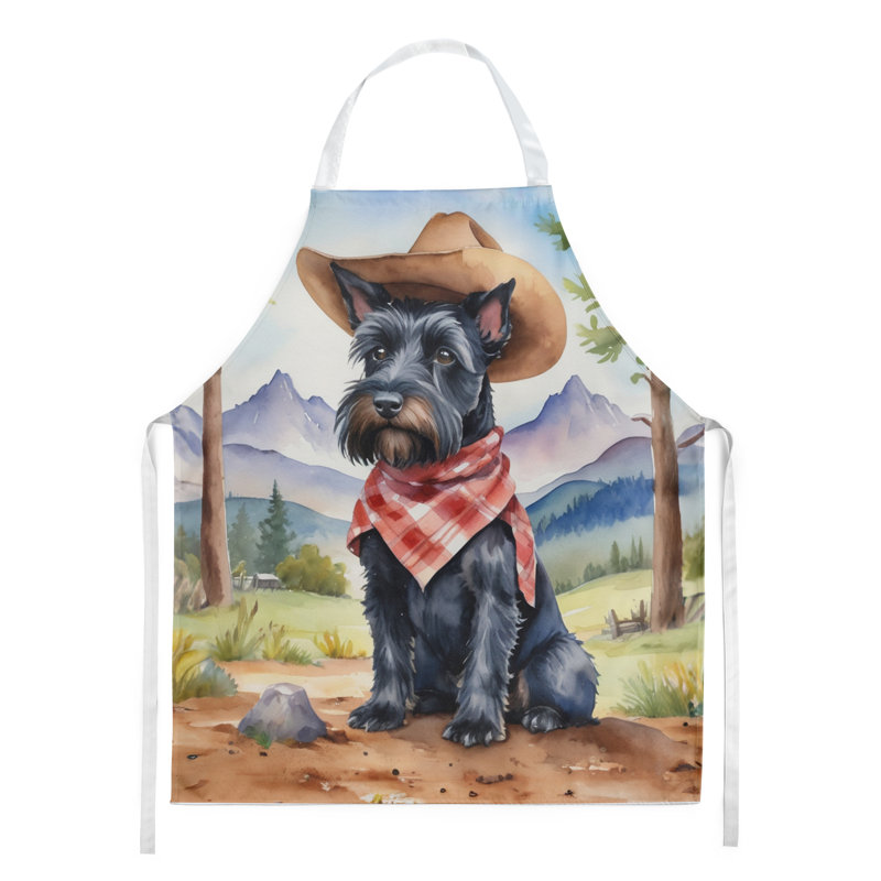 No Pattern Bib Apron