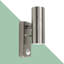 Baze 2 - Bulb Hardwired Integrated LED Outdoor Armed Sconce-21690446-28711980