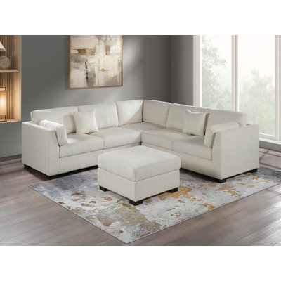 Ensemble de canapé 4 pièces L-Sectional RAF / LAF