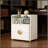 Side Cabinet,Bedside Table,Storage Nightstand