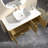 Freestanding Plywood Bathroom Vanity With Sintered Stone Top, Bamboo Texture Doors&Open Shelf-1263258881