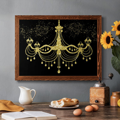 " Golden Chandelier "
