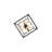 Sinclair 10.25" LED 1 Light Pendant 3000K in Black/Gold Leaf