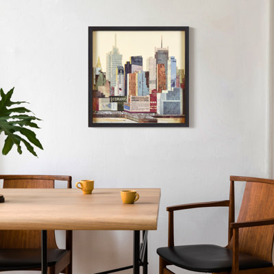 Latitude Run® New York City Skyline Framed On Paper by Alex Zeng Print ...