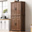 Armoire-penderie avec tablettes coulissantes, tablettes et tiroirs Pierce-235658380