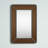 Donte Solid Wood Rectangle Wall Mirror