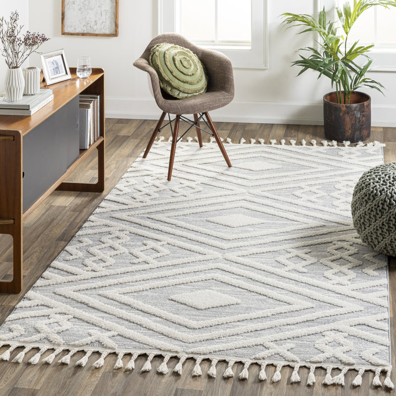 Firman Moroccan Indoor Rug, Rectangle 7'10" x 10'