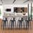 Saleh Counter Stool with Metal Frame-2028004526-2021325167