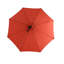 Parasol de patio solaire décalé de 10 pi en orange - 40 po, système de levage facile, pour le jardin et la pelouse à angle réglable intégré, fabrication