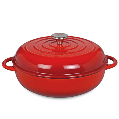 Frieling Provence Casserole, Classic Red, 11 Dia., 4.1 Qt.