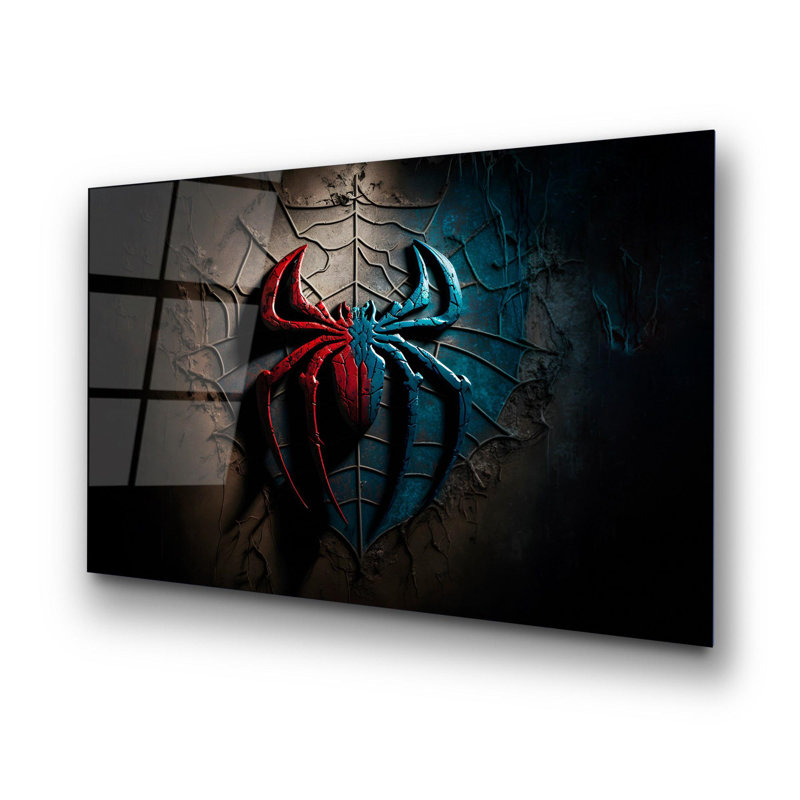Superbe peinture murale en verre trempé 27,6 po x 39,4 po | 100% verre trempé, épaisseur: 0,16 pouce | Décoration élégante pour le salon ou le bureau, durable et facile à nettoyer, idée de cadeau parfaite