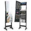 Armoire pour bijoux autoportante pleine grandeur avec lumières-208055943
