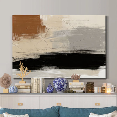 «Intertwined Earth», art abstrait sur toile