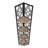 Zaira 4 Tier 62"H Bookcase-1908422920
