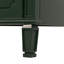 Meuble-lavabo 30 po avec lavabo style rétro, espace de rangement multifonctionnel, tablette de porte, porte à fermeture en douceur-111123744