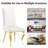 faux leather Upholstered Dining Chairs 