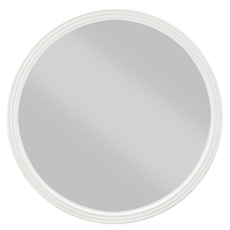 Miroir rond gris Carena