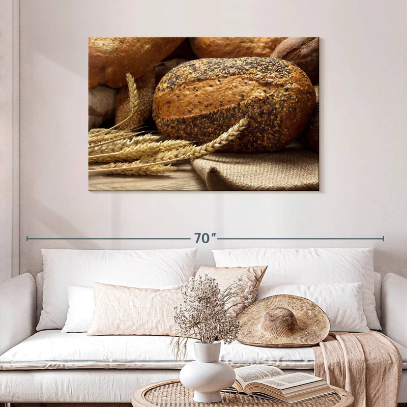 Yarlin Breakfast Rye Bread, 30" H x 45" W