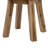 D16x16" Round Side Table, Solid Wood