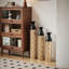 Ensemble de 3 vases de plancher en métal