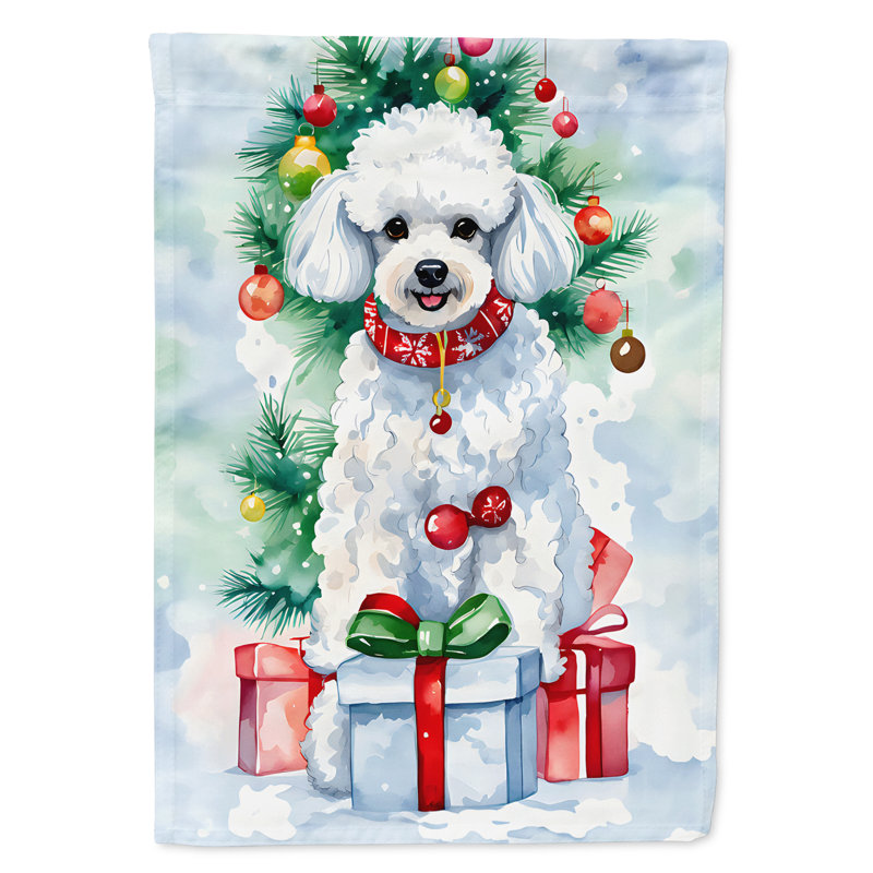 Double Sided Polyester Christmas, 40" H x 28" W