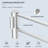 Jive Polished Chorme 5 pieces Decorative Bathroom Hardware sets-126364228