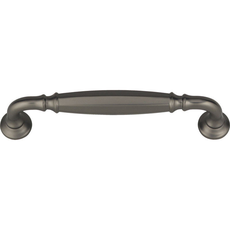 Barrow Bar pull, 5 1/16" Center to Center, Ash Gray
