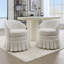 Chaises demi-tonneau revêtues de lin-1644880845