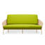 Housse pour canapé-lit réversible en tissu de polyester réversible avec fermeture à glissière 3 côtés-96484506-87758523