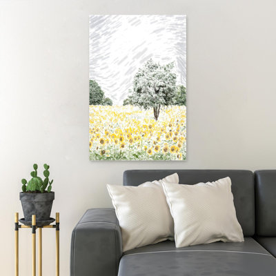 Rectangle, impression sur toile tendue