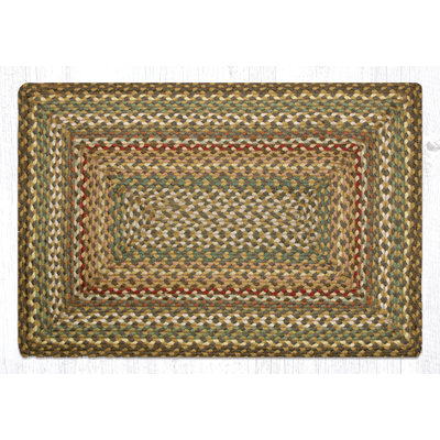  Tapis tressé en jute Fir Tonal