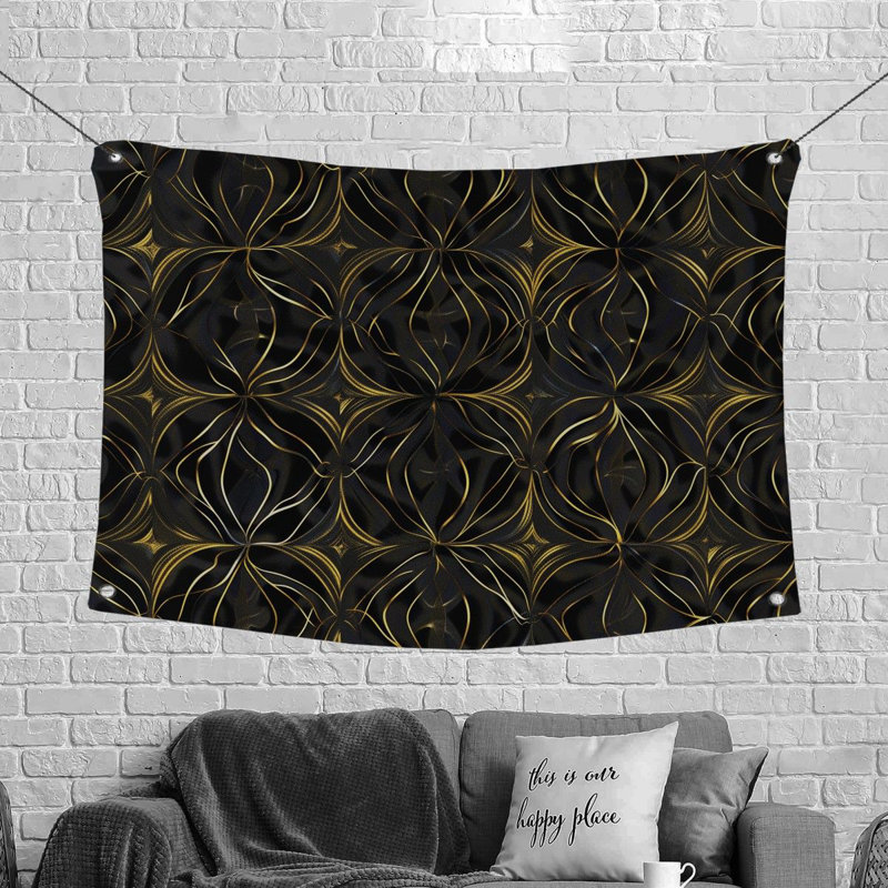 Microfiber Fabric Tapestry, 68" H x 80" W