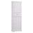 Tall Bathroom Storage Cabinet, Freestanding Storage Cabinet With Drawer And Adjustable Shelves, MDF Board With Painted Finish-1485676700