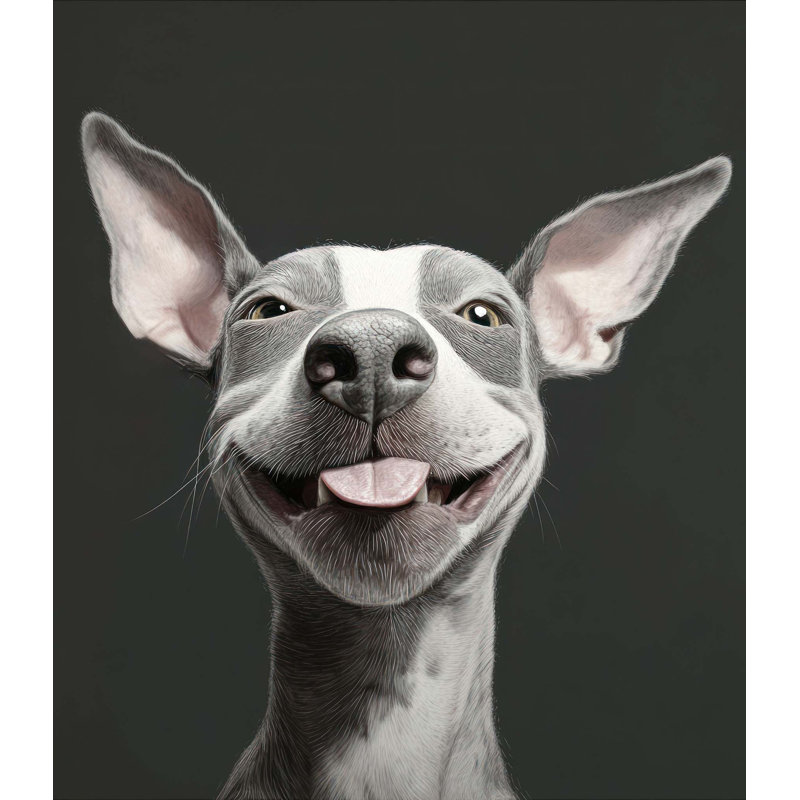 Tongue Out, Joy Out 1 - Unframed, Medium